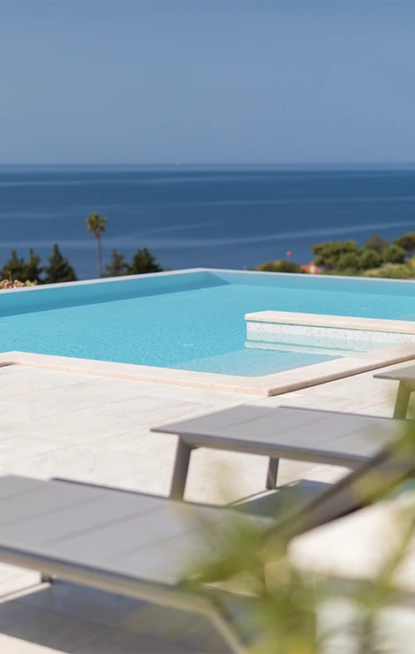 Swim, sit, dry off, repeat. The pool is there for the part of the day that should not need much planning.