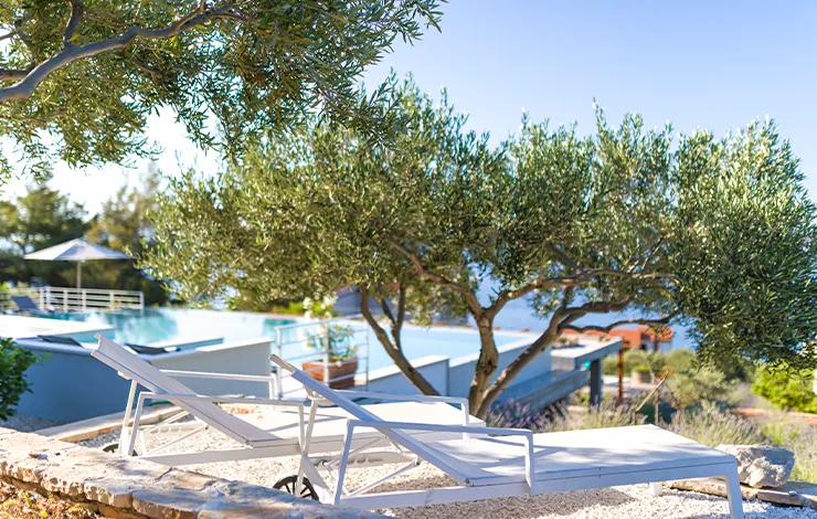 Walk by the sea, swim before breakfast, stretch a little, or count the stairs as your workout.