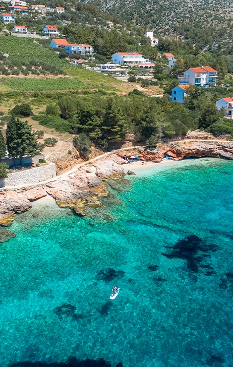 Wake up above the Adriatic, breathe in the air, and let Zavala move at its own pace.